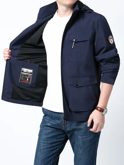 Henry™ - Comfortable Waterproof Jacket with Detachable Hood