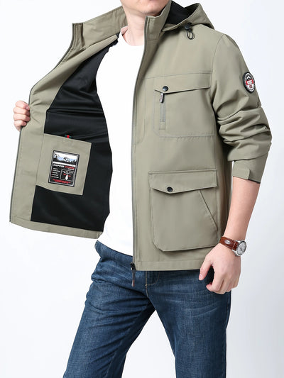 Henry™ - Comfortable Waterproof Jacket with Detachable Hood