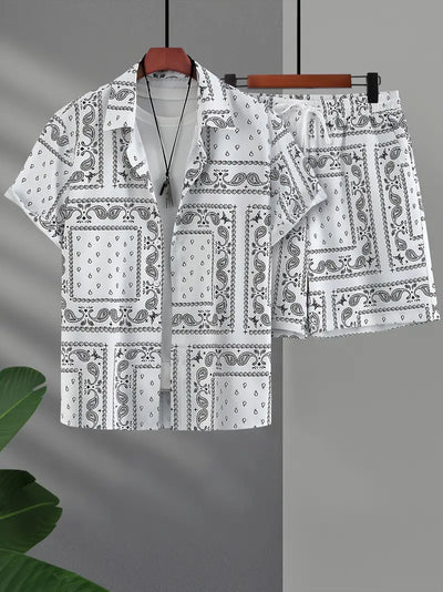 Lucas™ - Stylish Paisley Print Set