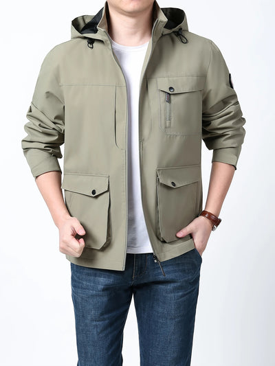 Henry™ - Comfortable Waterproof Jacket with Detachable Hood