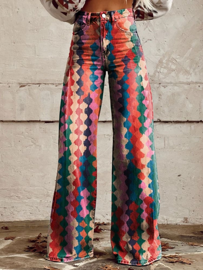 Lina™ - Vintage Comfortable Wide Leg Pants