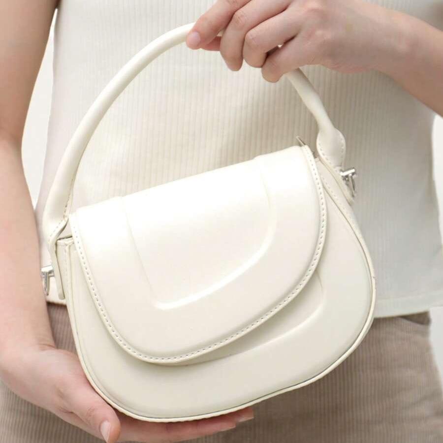 Charlotte™ Luxe Statement | Minimalist Saddle Bag