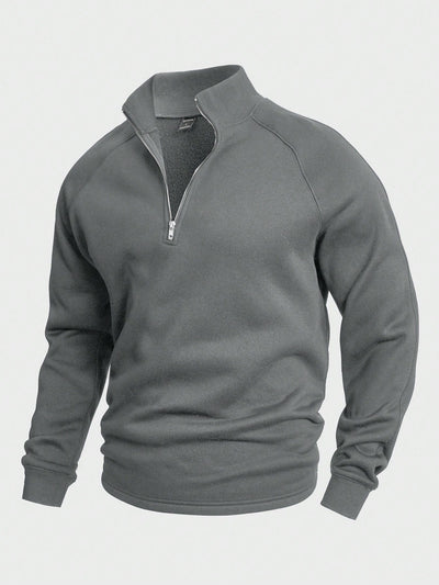 William™ - Casual Half-Zip Sweater