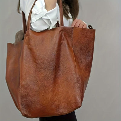 Olivia™ Retro Softness | Large Capacity Tote Bag