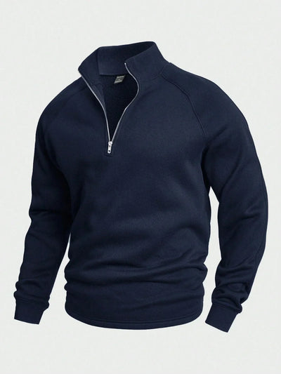 William™ - Casual Half-Zip Sweater