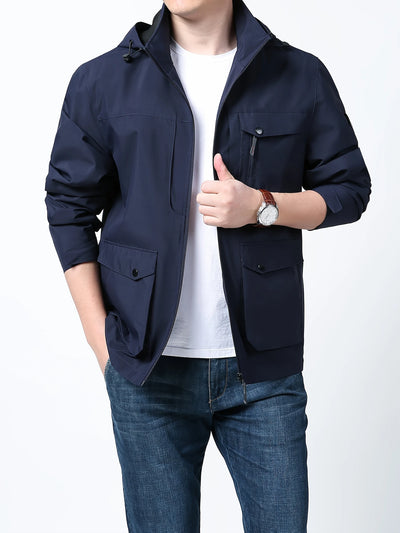 Henry™ - Comfortable Waterproof Jacket with Detachable Hood