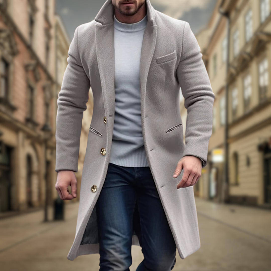 Lucas™ - Long Modern Overcoat