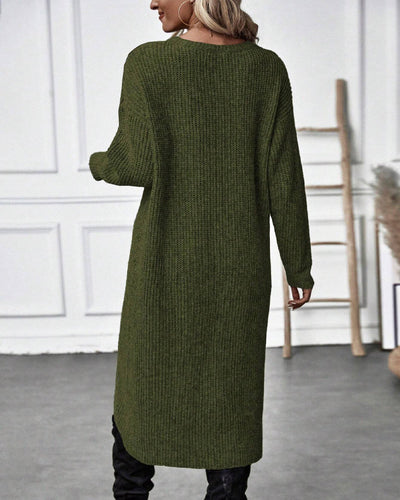 Addison™ - Comfortable Irregular Style Sweater Dress