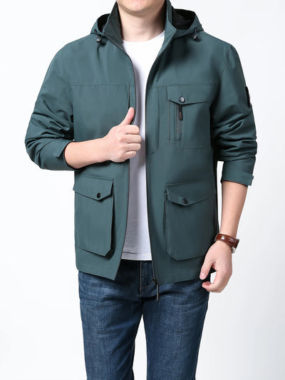 Henry™ - Comfortable Waterproof Jacket with Detachable Hood