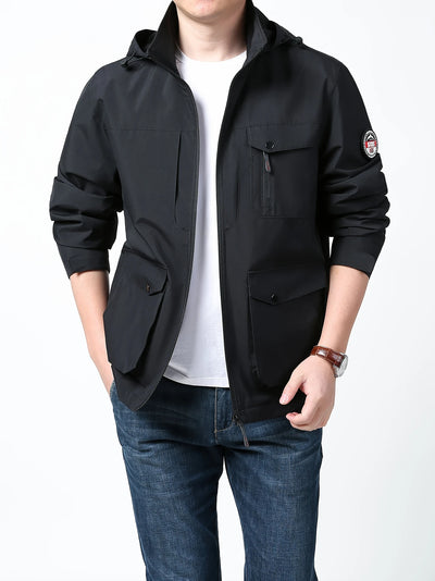 Henry™ - Comfortable Waterproof Jacket with Detachable Hood
