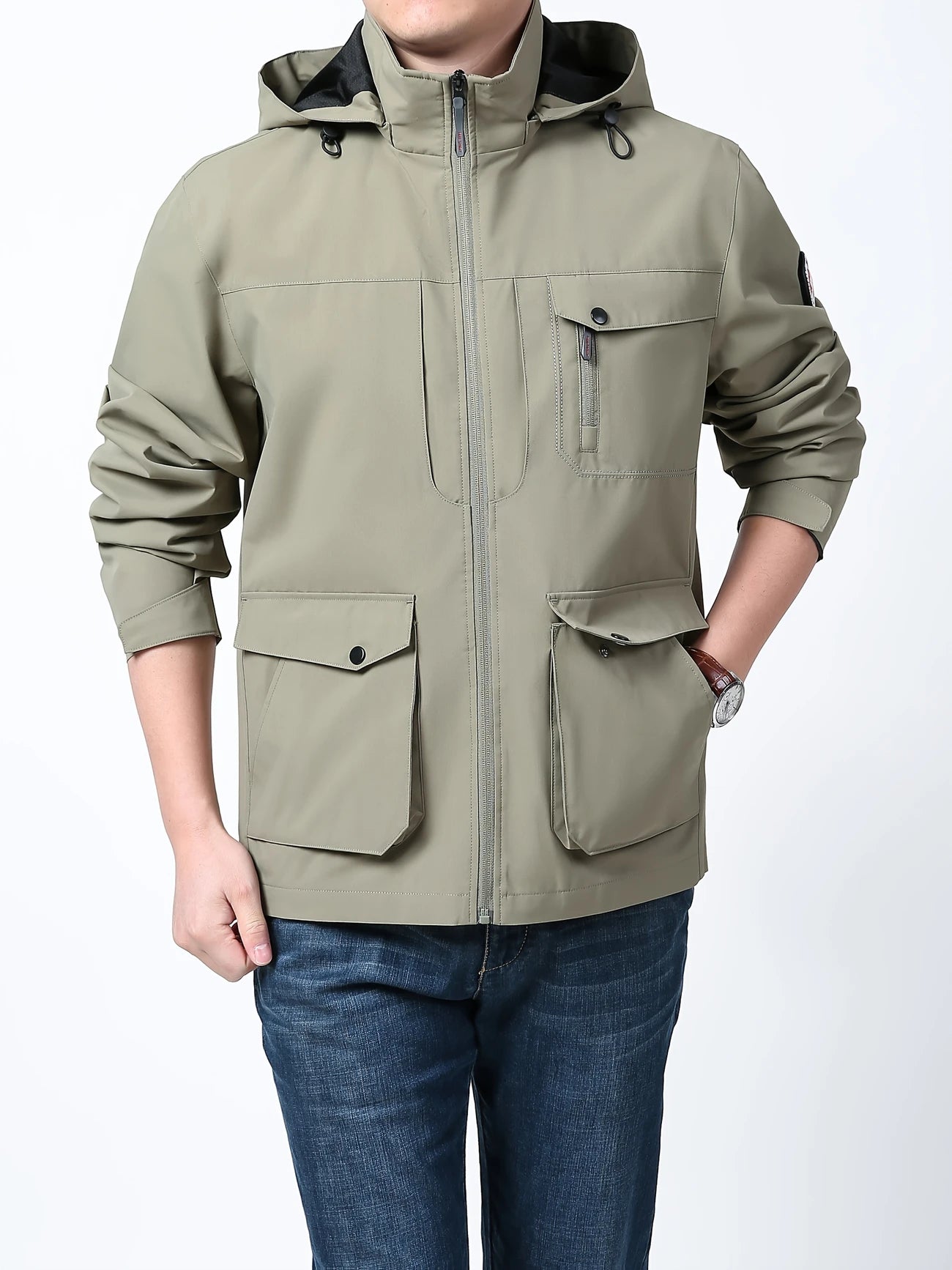 Henry™ - Comfortable Waterproof Jacket with Detachable Hood