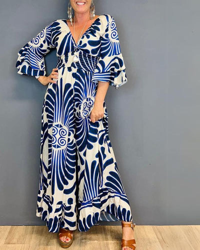 Grace™ - Classy Printed Jumpsuit