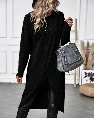 Addison™ - Comfortable Irregular Style Sweater Dress