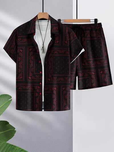 Lucas™ - Stylish Paisley Print Set