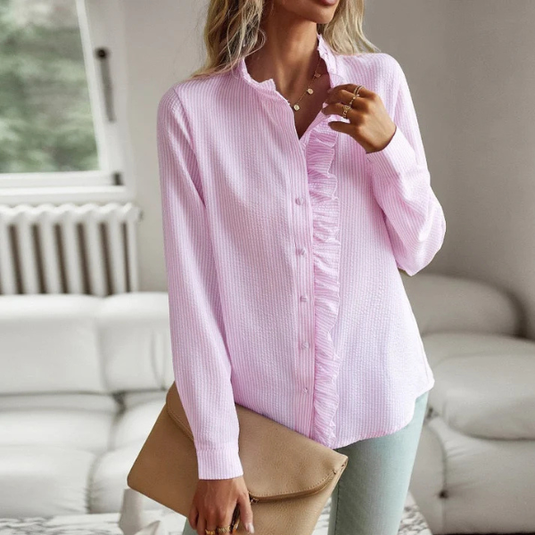 Hannah™ - Elegant Wave Blouse