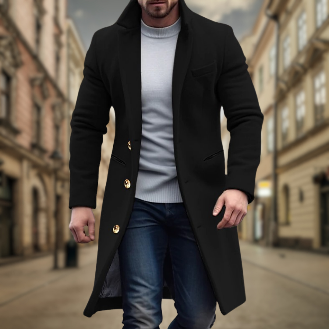 Lucas™ - Long Modern Overcoat