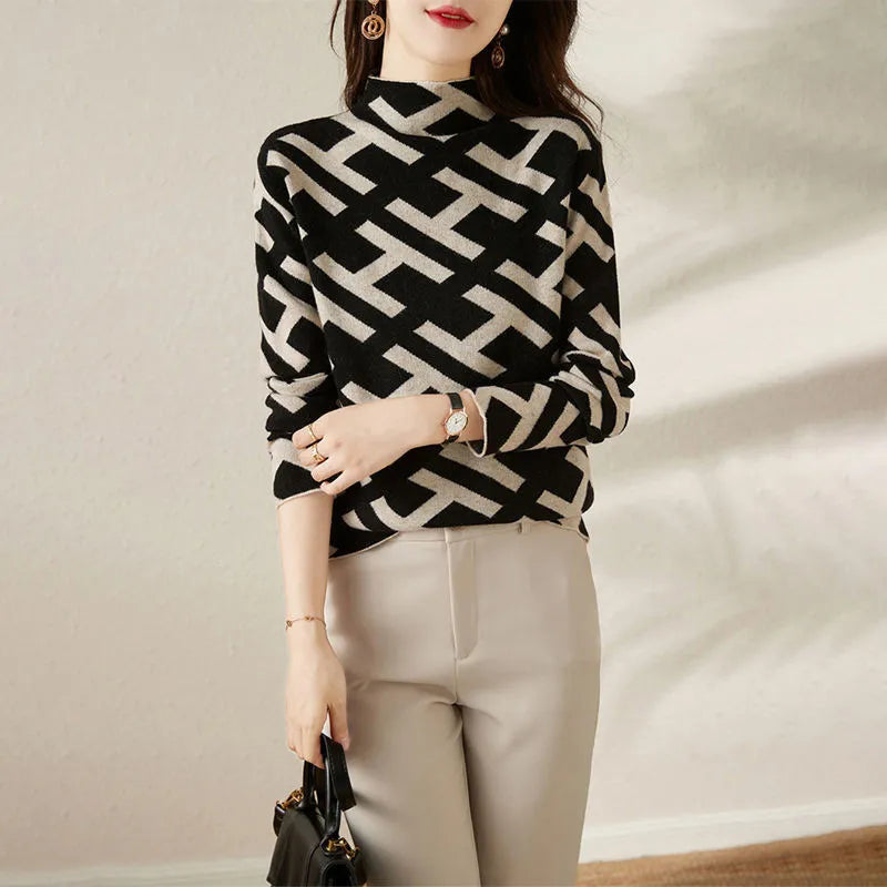 Lily™ - Elegant, Geometric, Comfortable Sweater