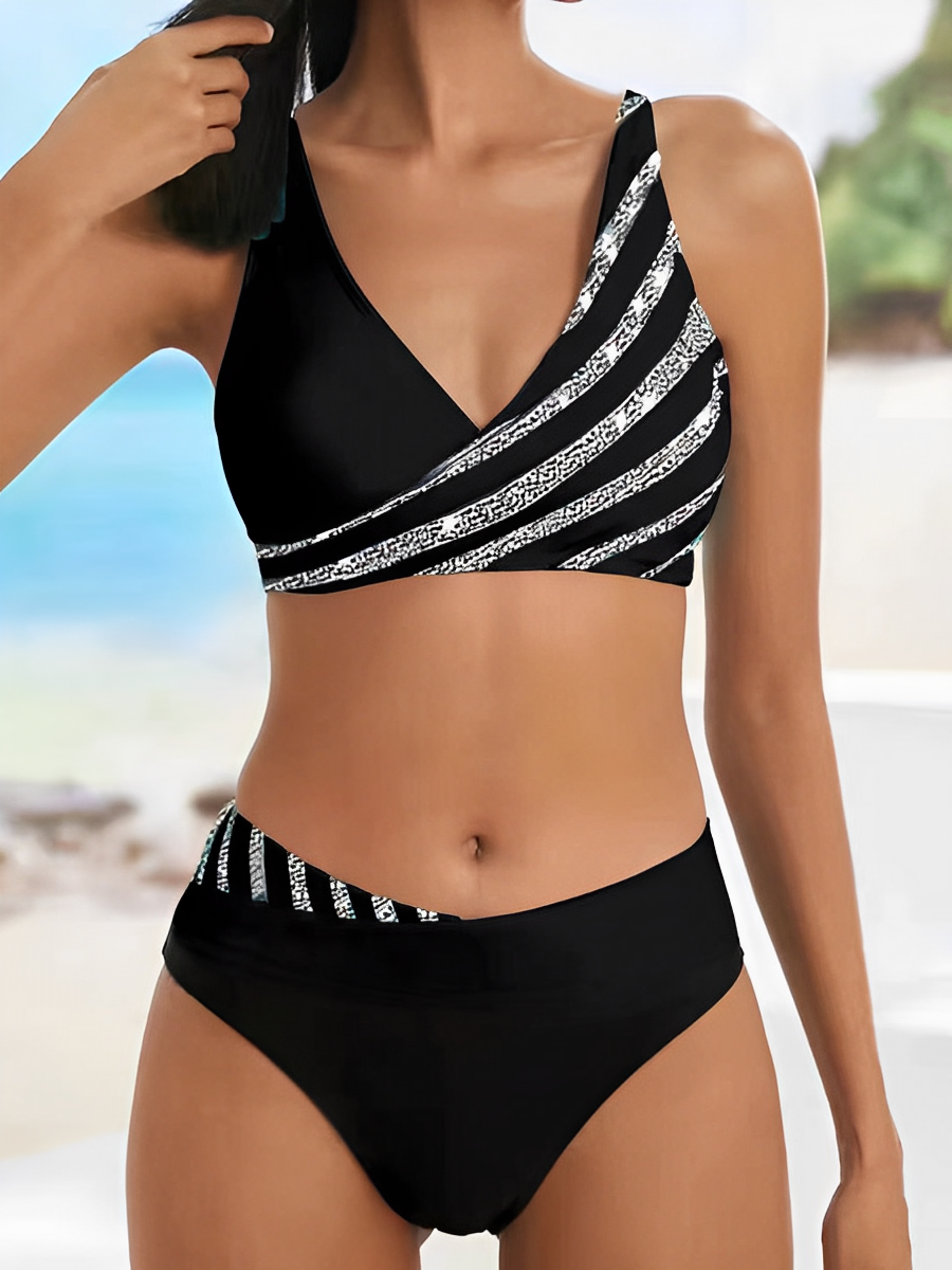 Charlotte™ - Vibrant Striped Bikini Set