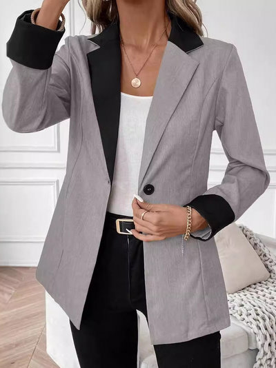 Zoe™ - Elegant Long Sleeve Blazer