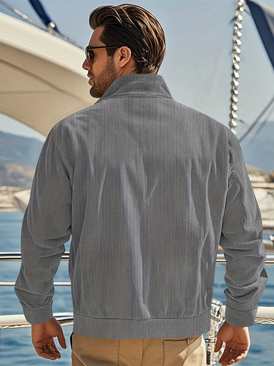 Alexander™ - Casual Corduroy Stand Collar Jacket