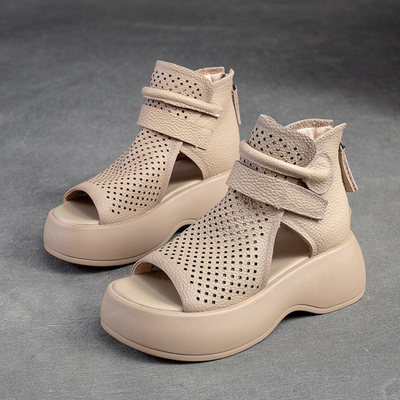 Lily™ - Timeless Leather Orthopedic Sandals