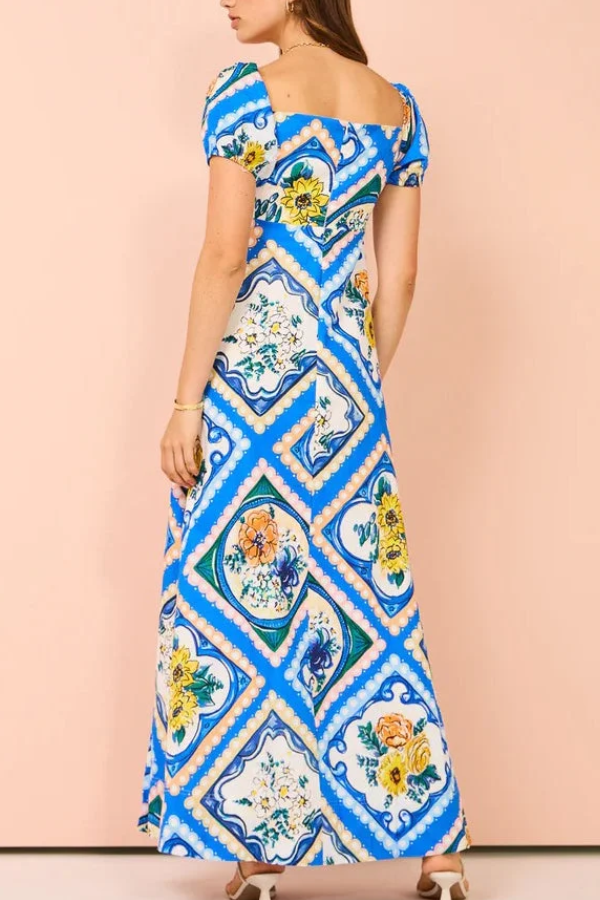 Avery™ - Printed Long Summer Dress