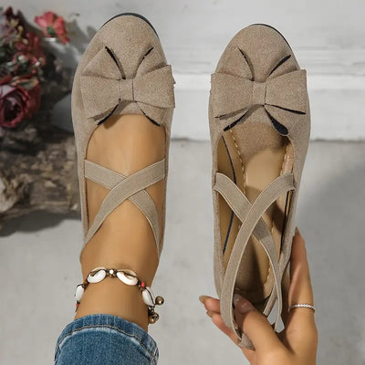 Olivia™ - Elegant Cross Bow Shoes