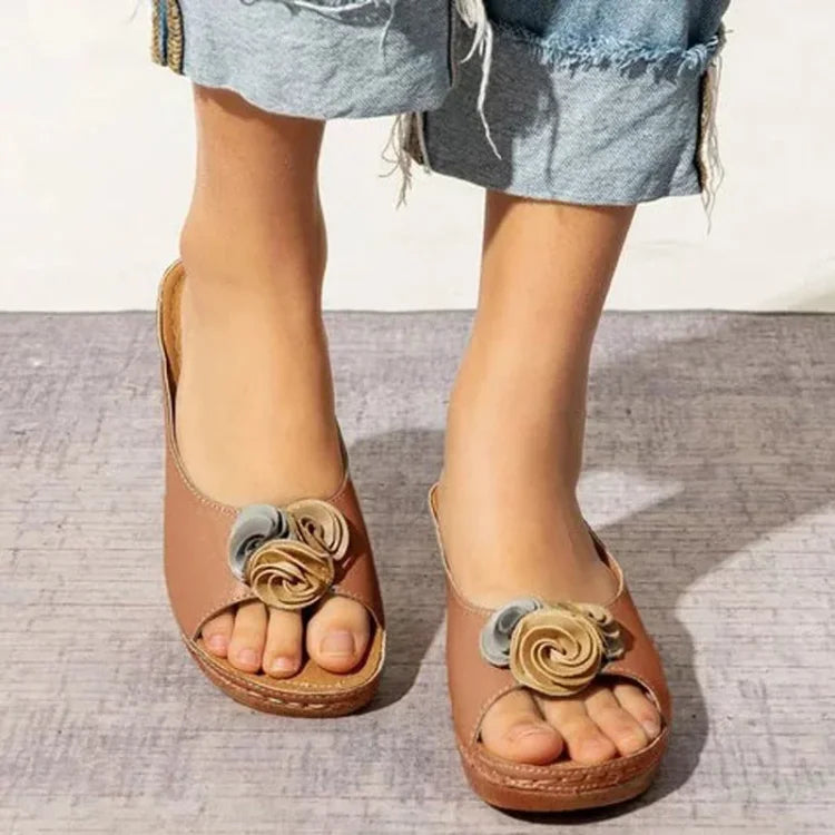 Lily™ - Flower Strap Orthopedic Sandals