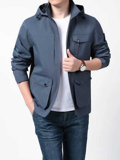 Henry™ - Comfortable Waterproof Jacket with Detachable Hood