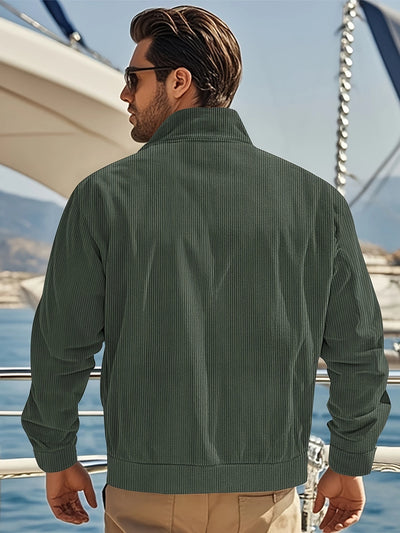Alexander™ - Casual Corduroy Stand Collar Jacket