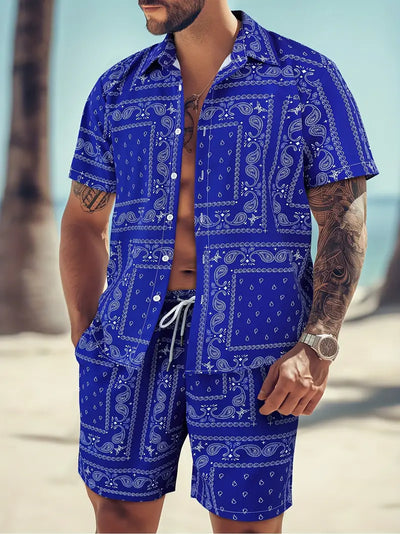 Lucas™ - Stylish Paisley Print Set