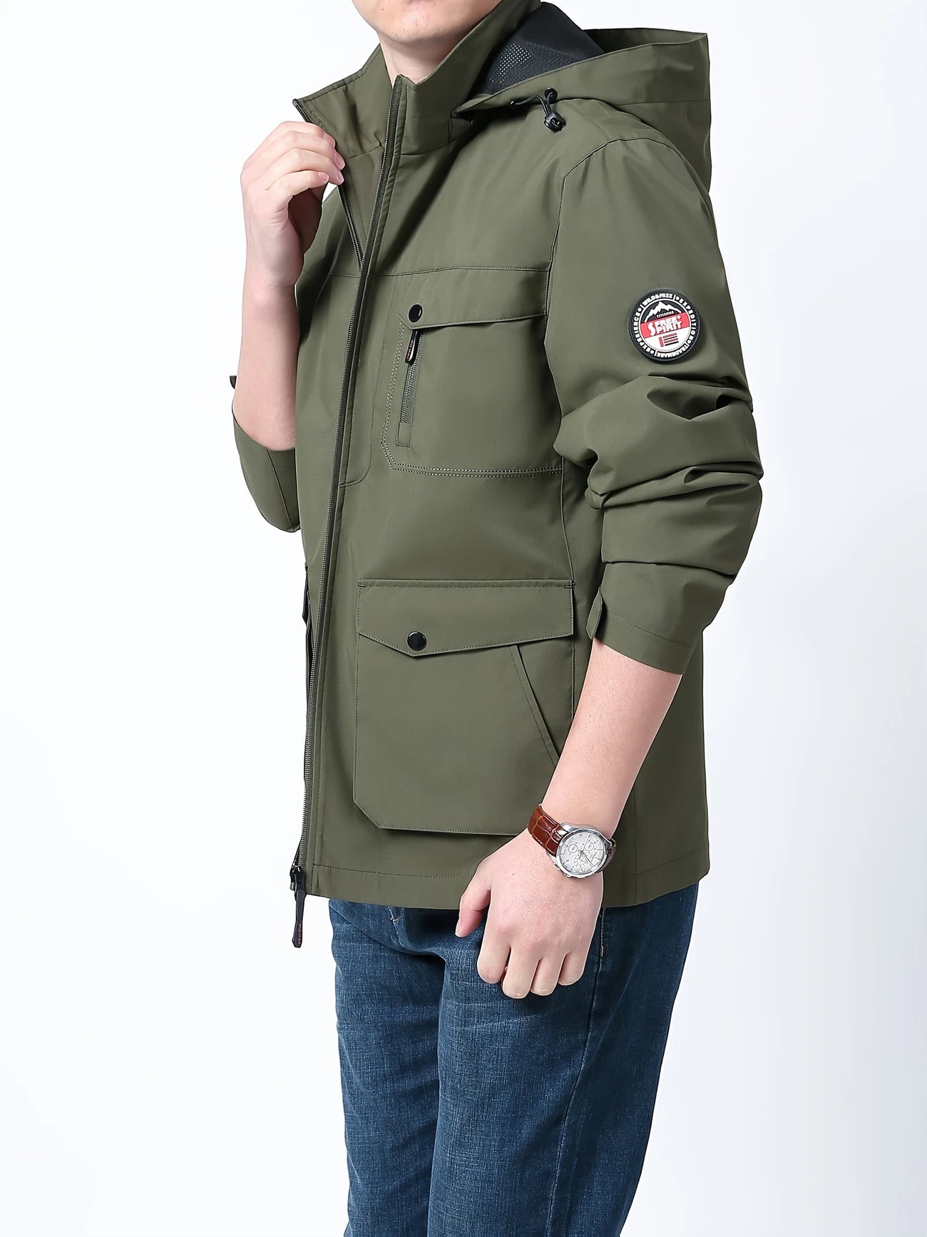 Henry™ - Comfortable Waterproof Jacket with Detachable Hood
