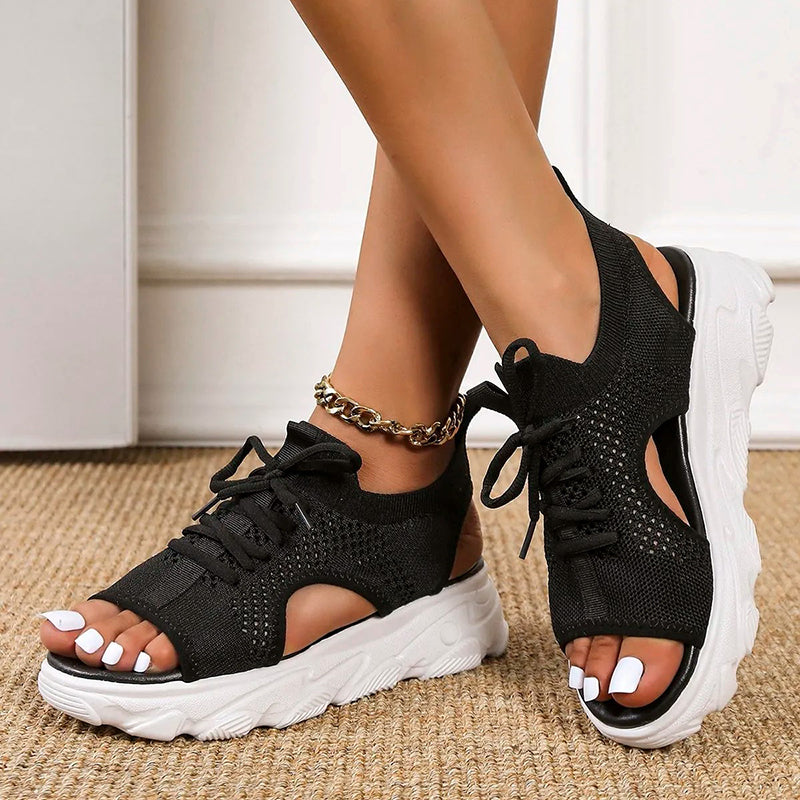 Lina™ - Stylish Breathable Platform Sandals