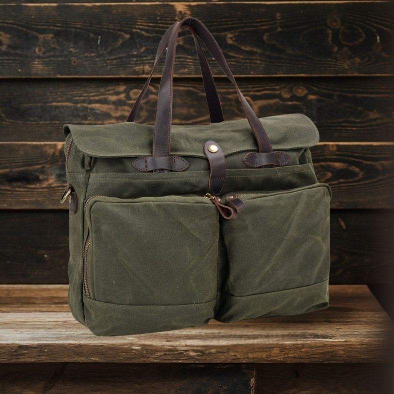 Elijah™ - Canvas Shoulder Tote Bag