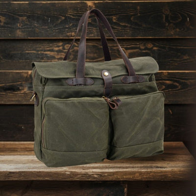 Elijah™ - Canvas Shoulder Tote Bag