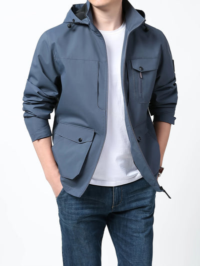 Henry™ - Comfortable Waterproof Jacket with Detachable Hood