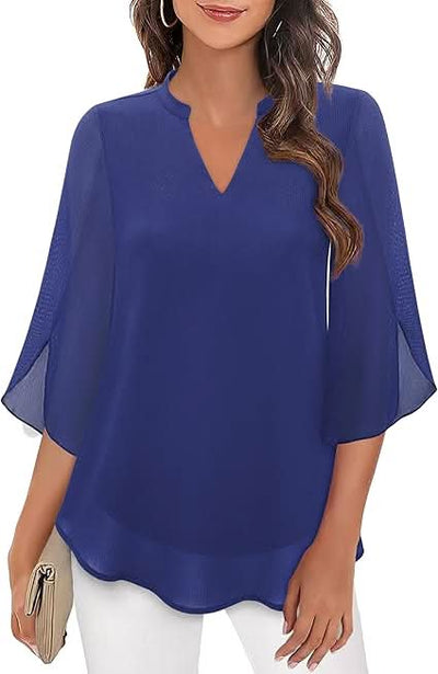 Sophia™ - Chic Layered Blouse