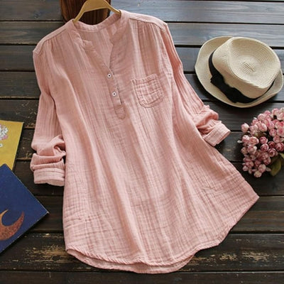 Alyssa™ - Comfortable Linen Shirt