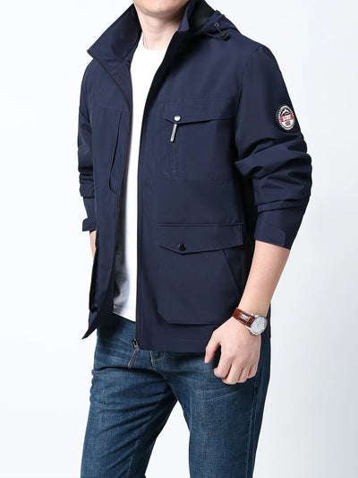 Henry™ - Comfortable Waterproof Jacket with Detachable Hood