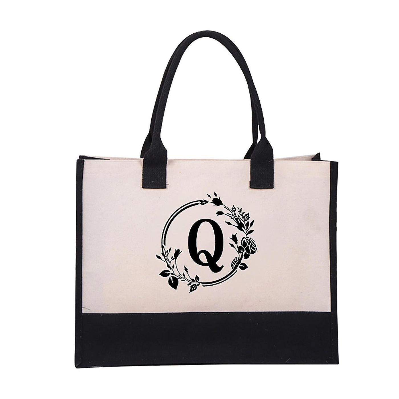 Harper™ - Letter Personalized Tote Bag