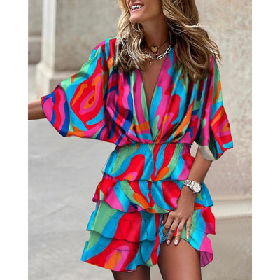 Peyton™ - Stylish Print Dress