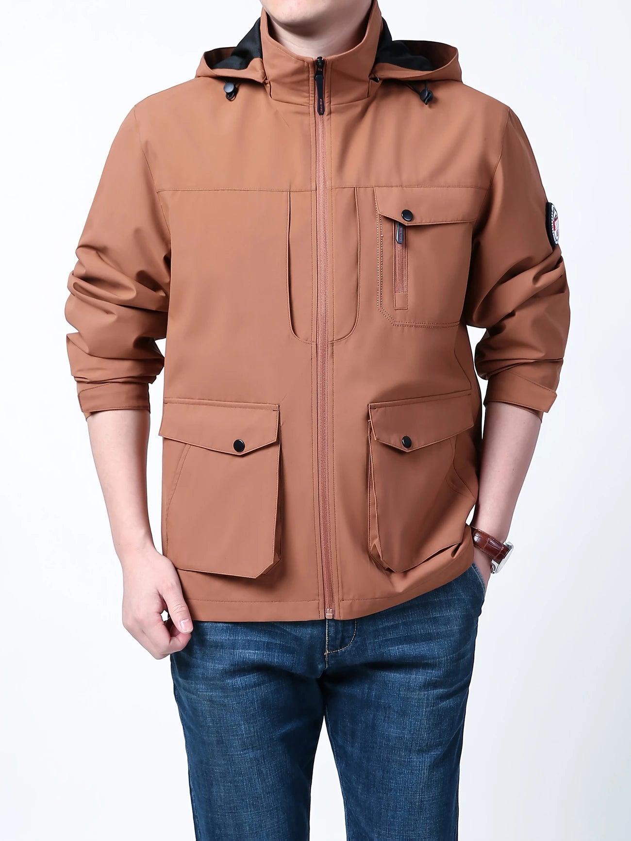 Henry™ - Comfortable Waterproof Jacket with Detachable Hood