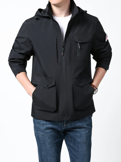 Henry™ - Comfortable Waterproof Jacket with Detachable Hood