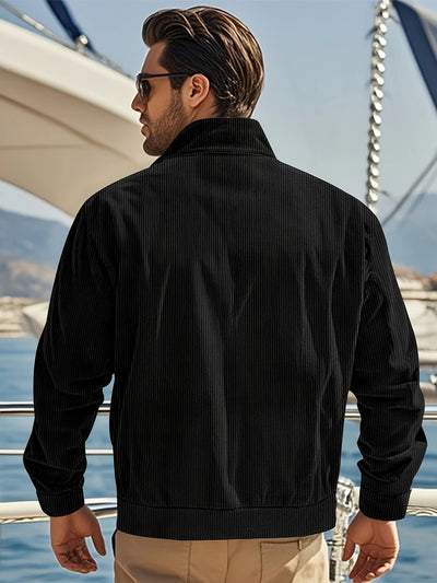 Alexander™ - Casual Corduroy Stand Collar Jacket
