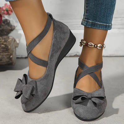 Olivia™ - Elegant Cross Bow Shoes