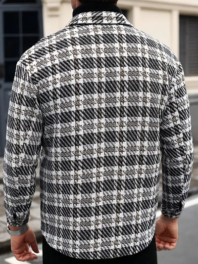 Benjamin™ - Stylish Long Sleeve Plaid Shirt