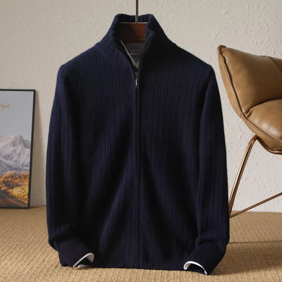 Owen™ - Comfortable Merino Wool Business Cardigan