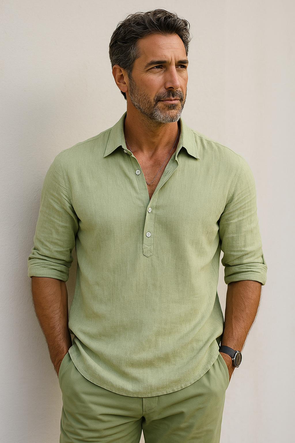 Owen™ - Classic Cotton and Linen Shirt (1+1 Free)