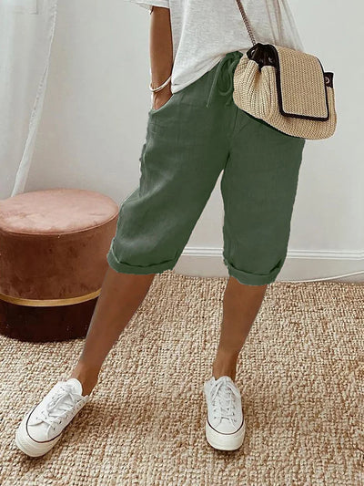 Layla™ - Cotton-Linen Women's Pants