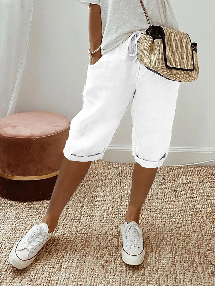 Layla™ - Cotton-Linen Women's Pants